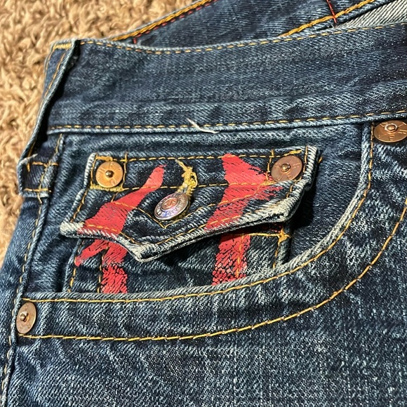 πHPπ True Religion Menβs JOEY Jeans 31x28 - Picture 6 of 8